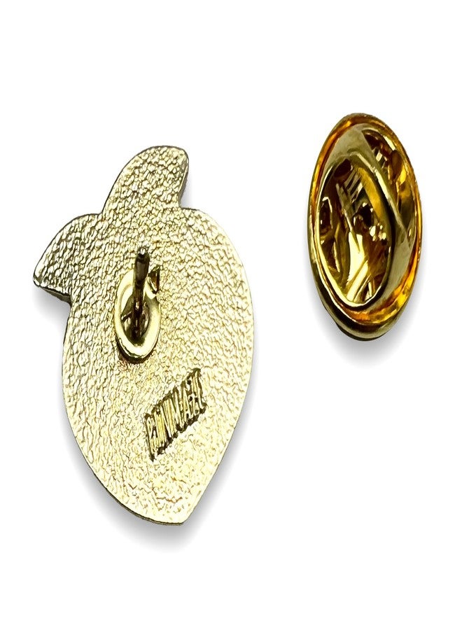 PinMaze Peach Lapel Pin - Image 3